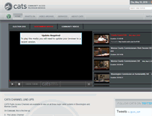 Tablet Screenshot of catstv.net